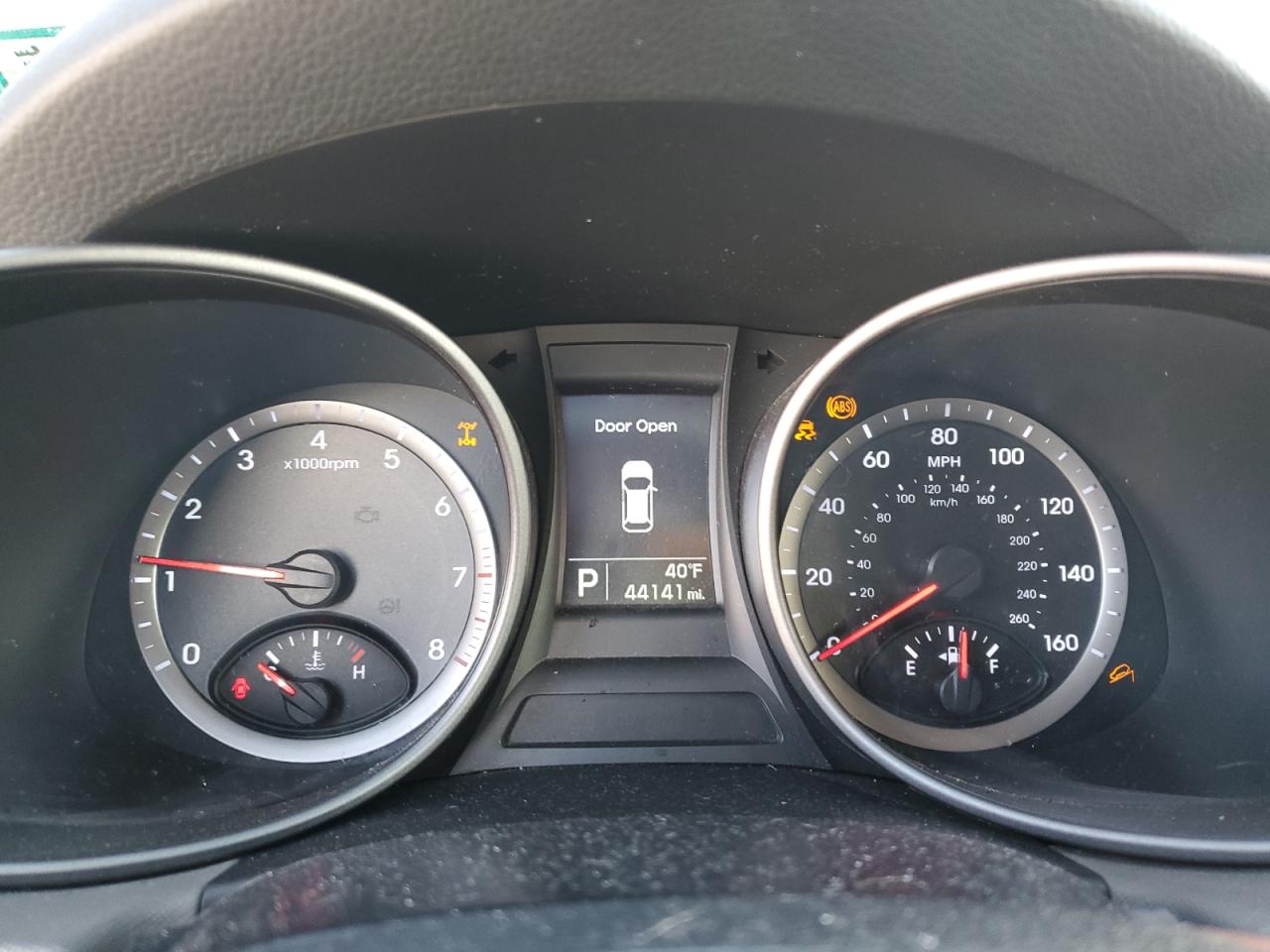 2015 Hyundai Santa Fe VIN 5XYZTDLB0FG282341 Copart auction photo, front end damage thumbnail 9
