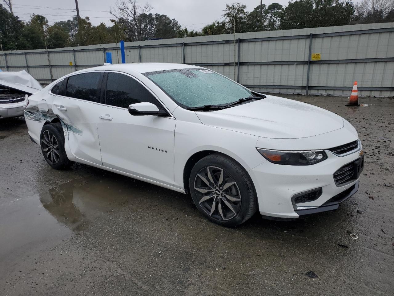 2017 Chevrolet Malibu VIN 1G1ZE5ST7HF241102 Copart auction photo, side damage thumbnail 4