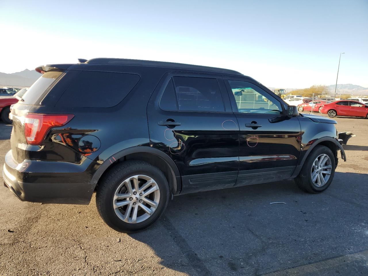 2016 Ford Explorer VIN 1FM5K7B8XGGA35394 Copart auction photo, front end damage thumbnail 3