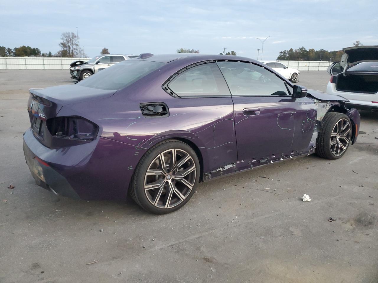 2023 BMW 2er VIN 3MW23CM08P8D62070 Copart auction photo, all over damage thumbnail 3