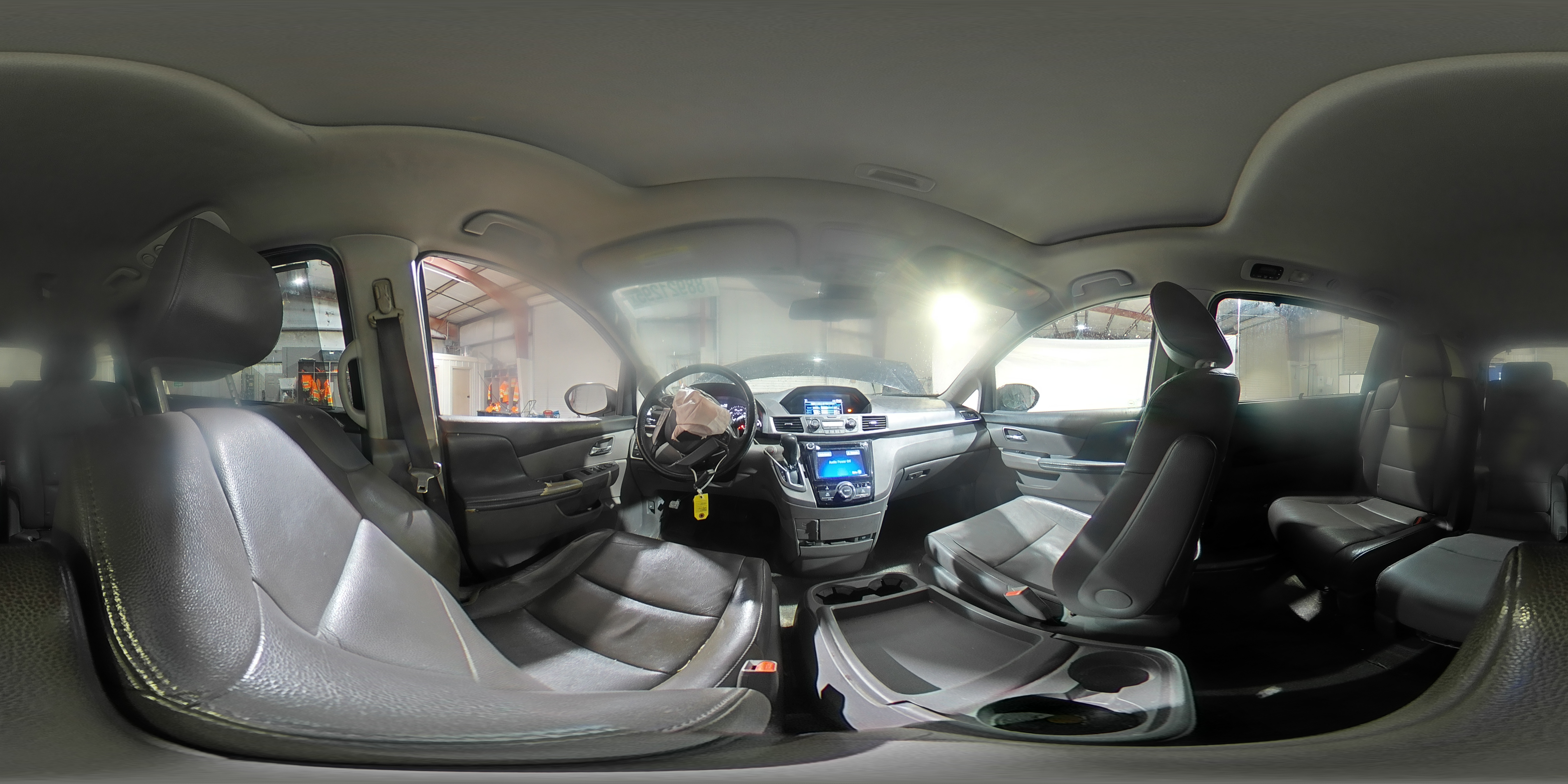 2014 Honda Odyssey VIN 5FNRL5H62EB119164 Copart auction photo, front end damage thumbnail 15