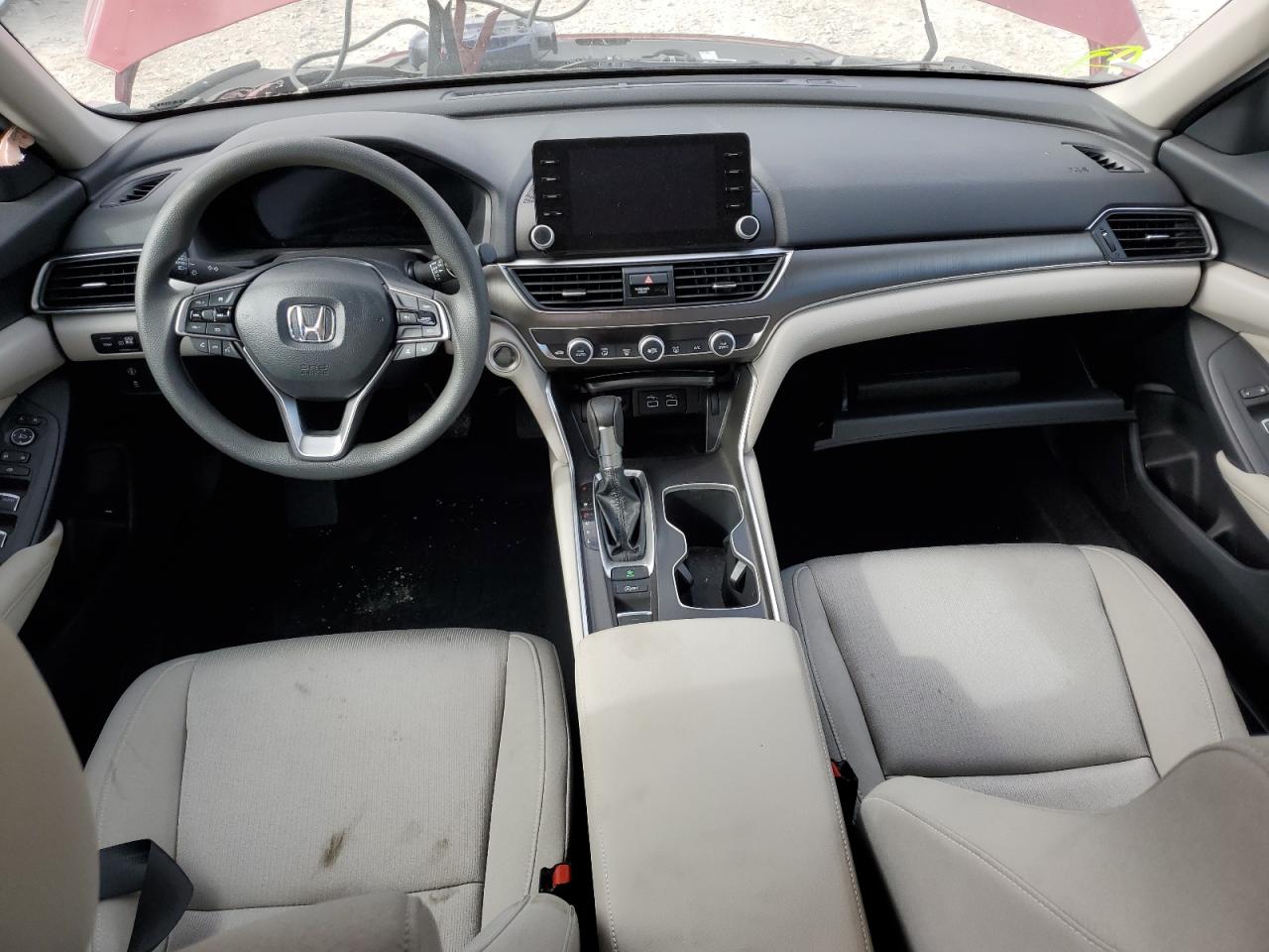 2022 Honda Accord VIN 1HGCV1F12NA007703 Copart auction photo, frame damage / front end damage thumbnail 8