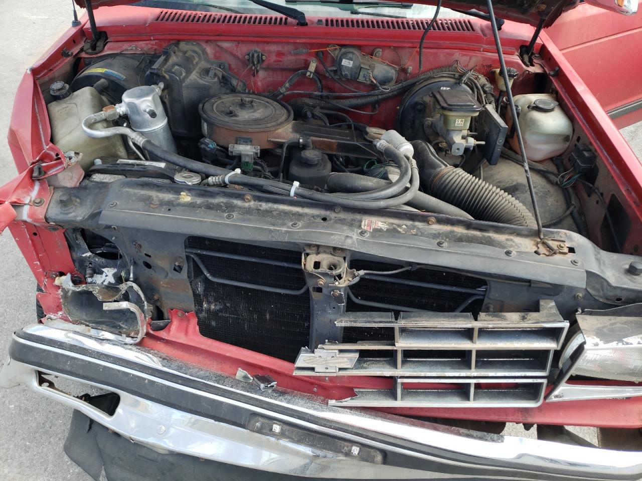 1989 Chevrolet S-10 Pickup VIN 1GCBS14E1K2244679 Copart auction photo, front end / minor dent/scratches damage thumbnail 11