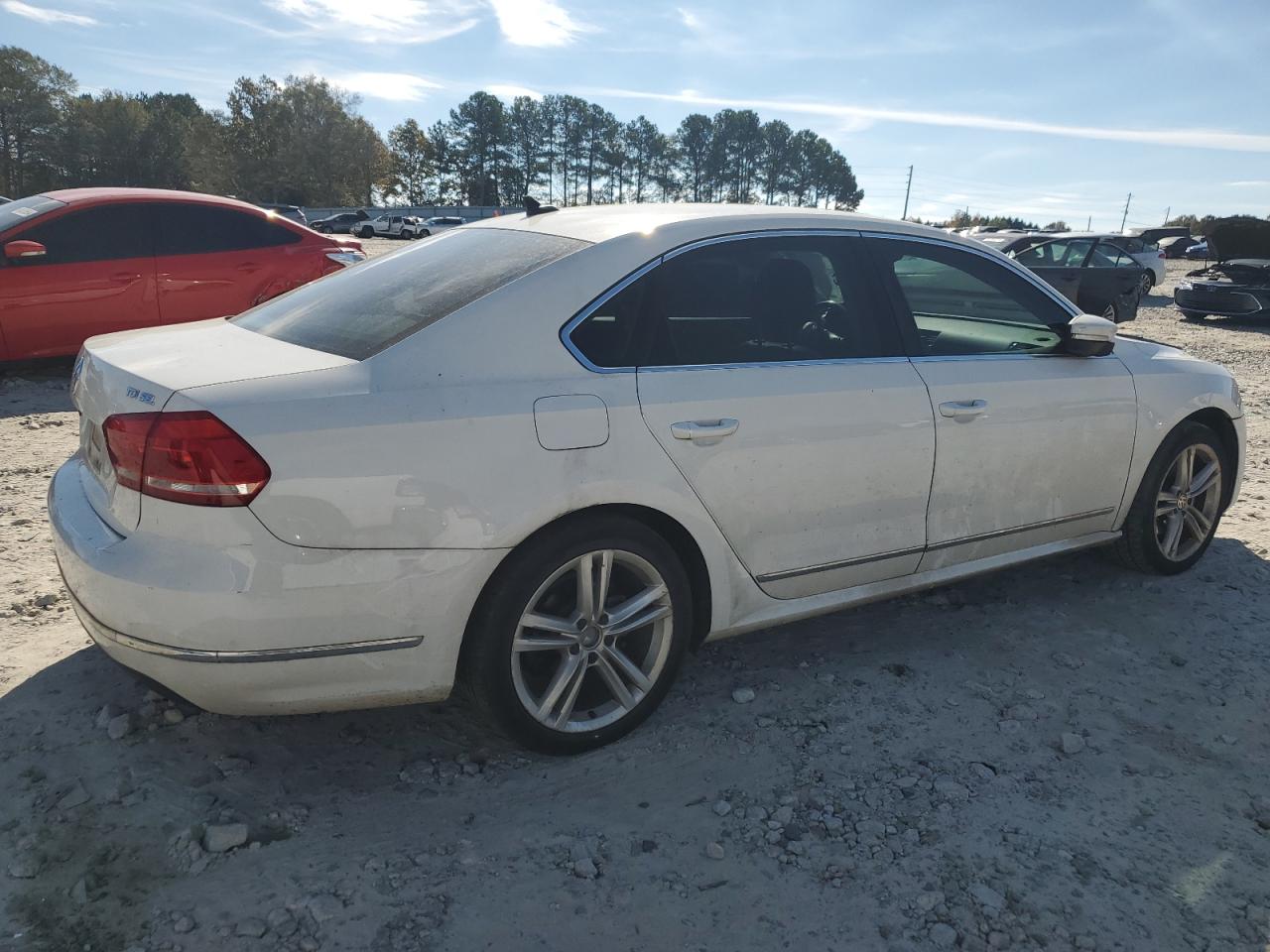 2014 Volkswagen Passat VIN 1VWCN7A37EC040885 Copart auction photo, all over damage thumbnail 3