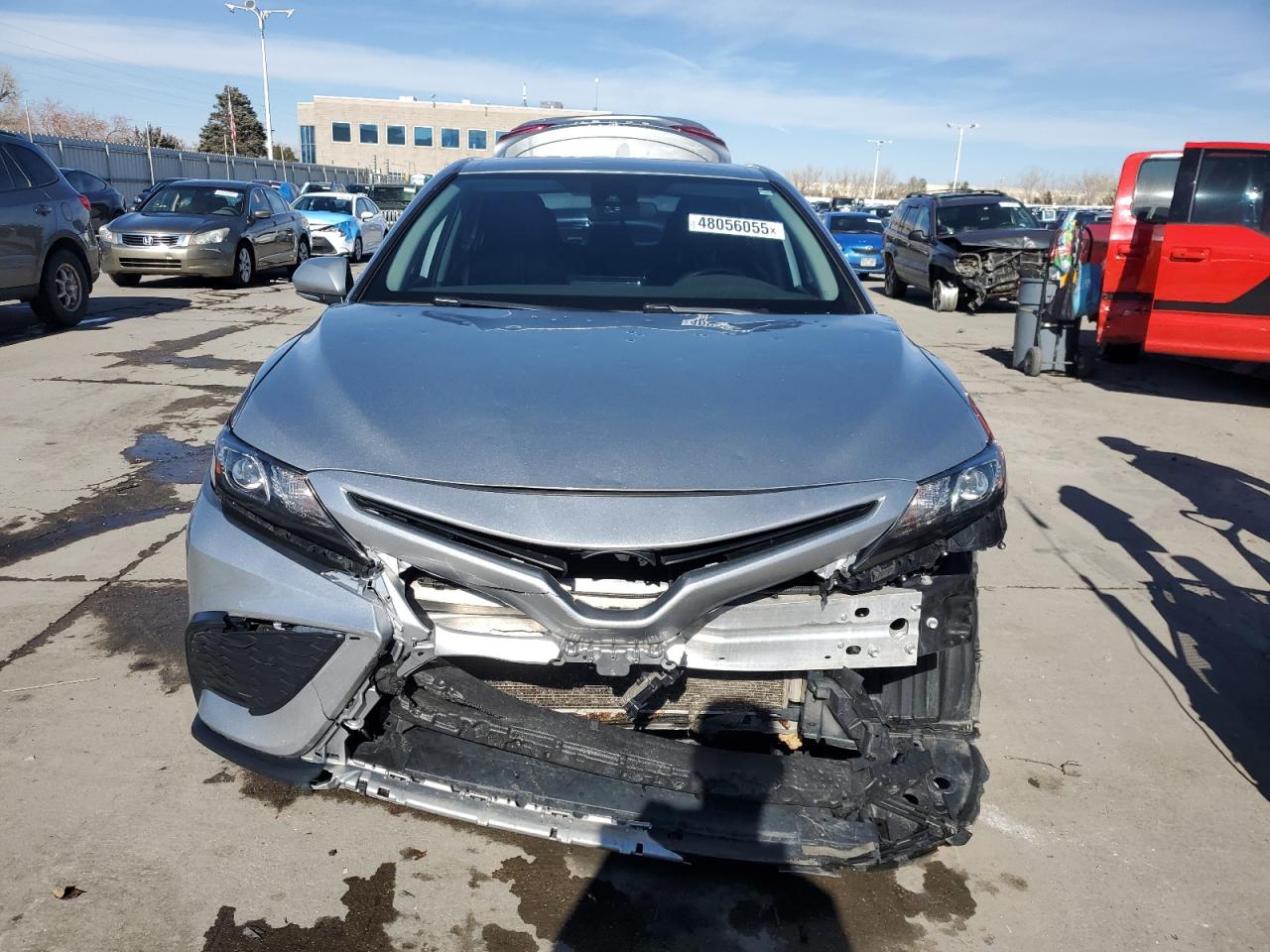 2023 Toyota Camry VIN 4T1G11AK1PU720925 Copart auction photo, rear end / hail damage thumbnail 5