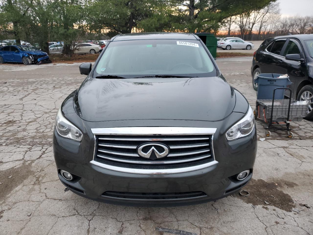 2013 Infiniti JX VIN 5N1AL0MM8DC307666 Copart auction photo, all over damage thumbnail 5