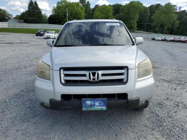 2007 Honda Pilot VIN 5FNYF184X7B017379 Copart auction photo, side / front end damage thumbnail 5