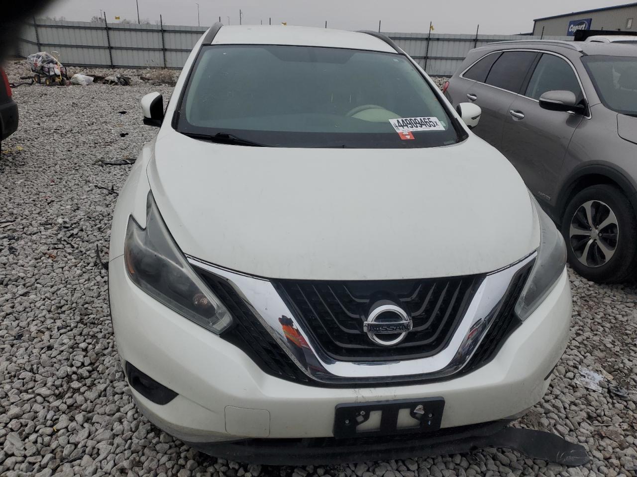 2018 Nissan Murano VIN 5N1AZ2MG0JN111368 Copart auction photo, rear end damage thumbnail 5