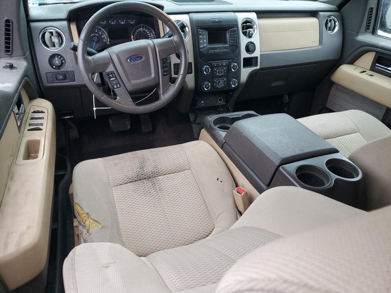 2013 Ford F-150 VIN 1FTFX1EF6DFB11812 Copart auction photo, front end / side damage thumbnail 8