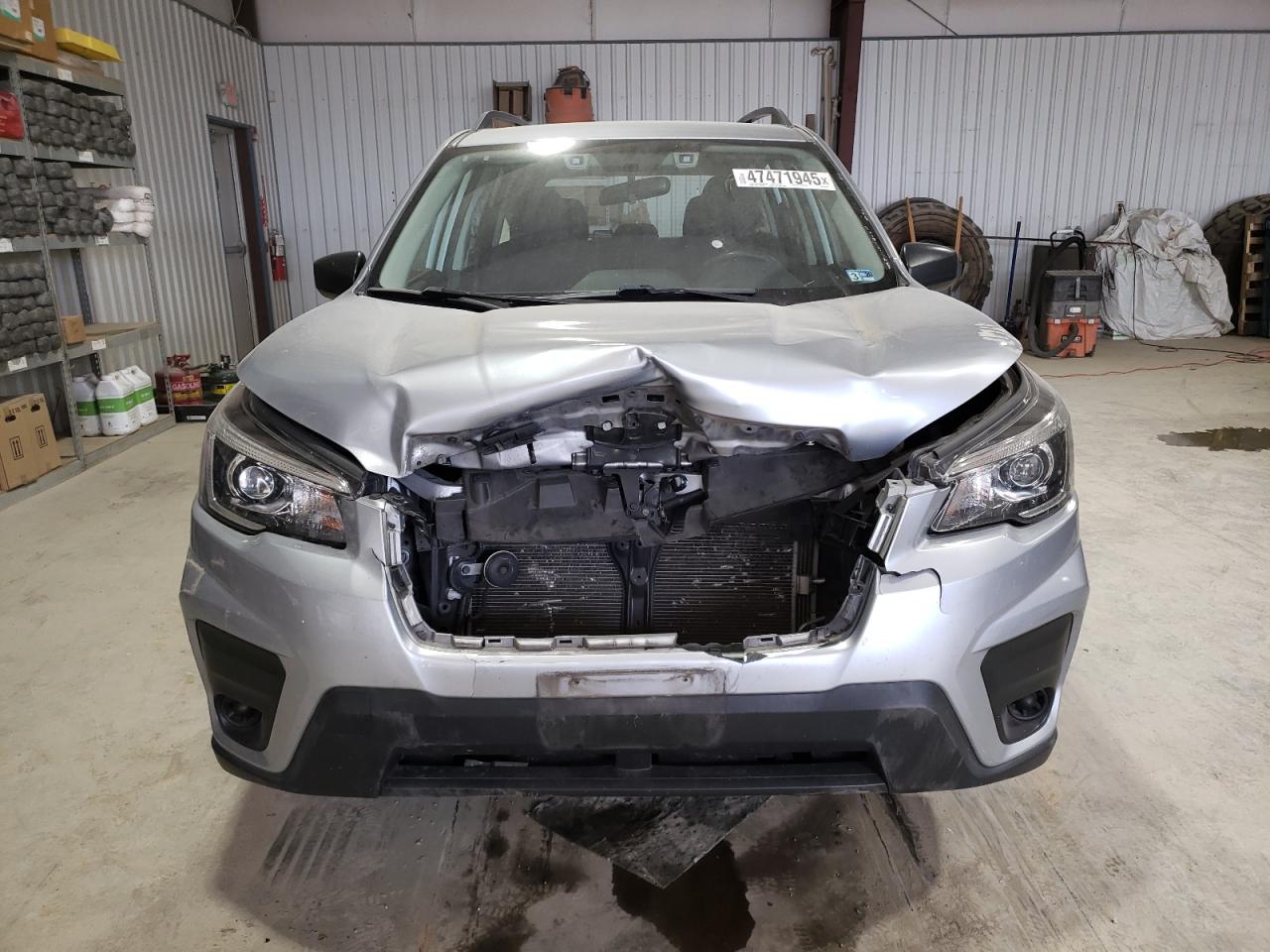2019 Subaru Forester VIN JF2SKACC7KH492143 Copart auction photo, front end damage thumbnail 5