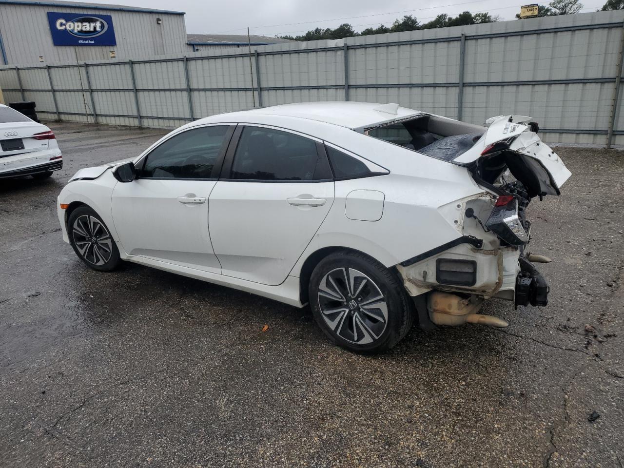 2016 Honda Civic VIN 19XFC1F70GE007415 Copart auction photo, rear end / front end damage thumbnail 2