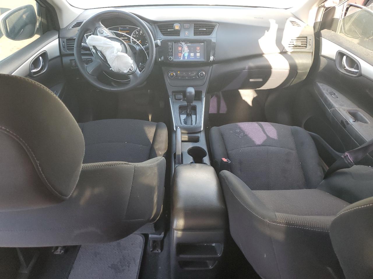 2019 Nissan Sentra VIN 3N1AB7AP8KY204138 Copart auction photo, front end / side damage thumbnail 8
