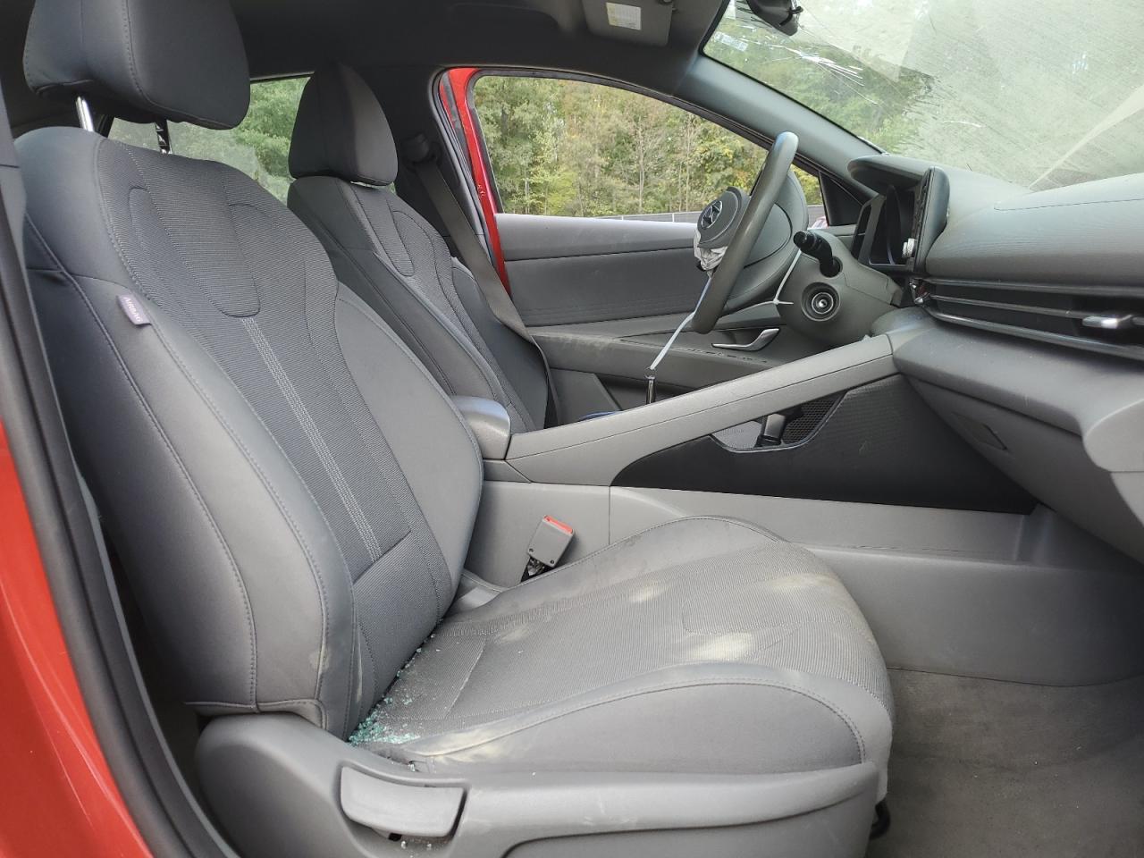 2021 Hyundai Elantra VIN 5NPLL4AG5MH034872 Copart auction photo, front end / side damage thumbnail 7