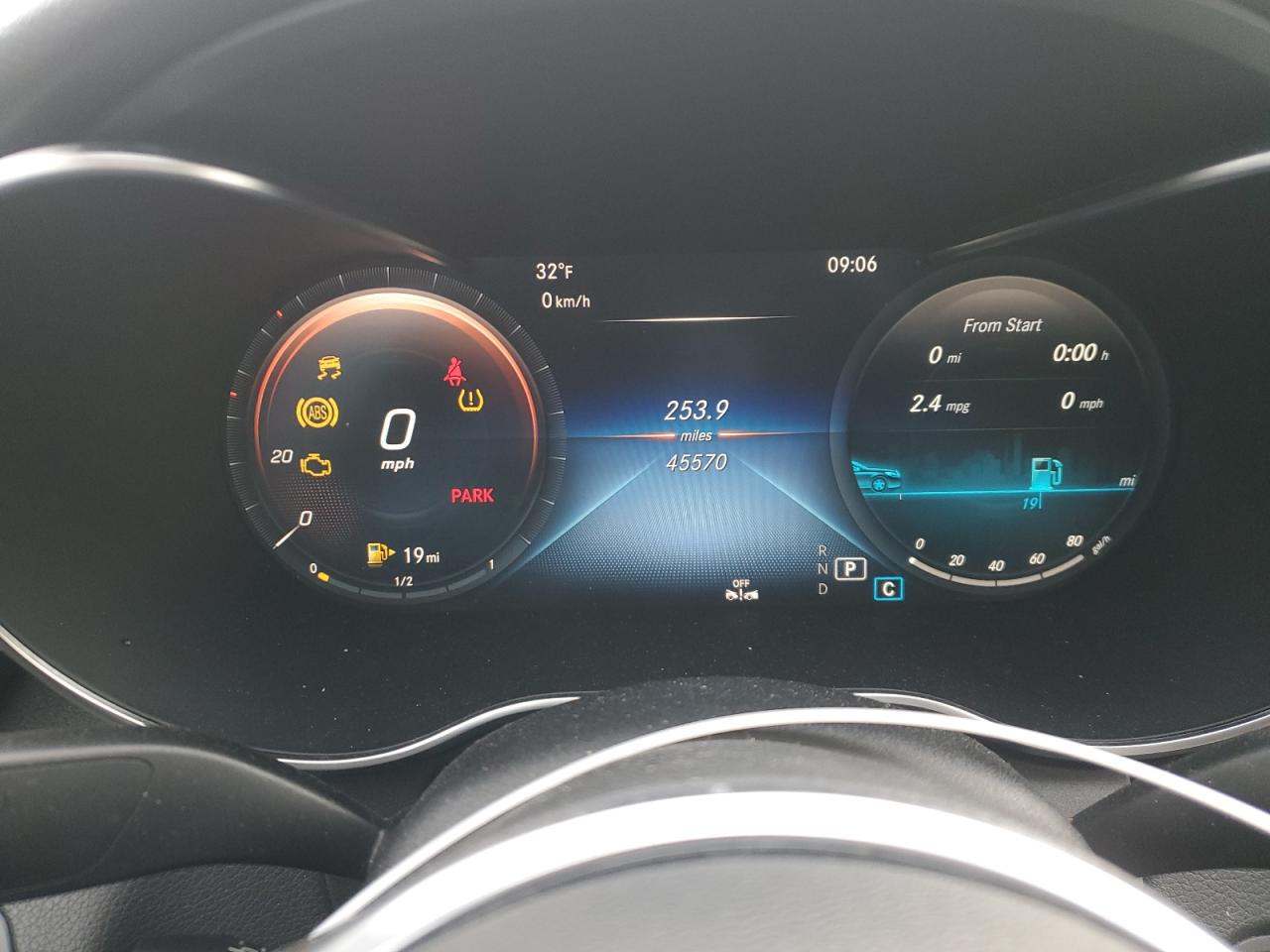 2021 Mercedes-Benz C-klasse VIN W1KWF8EB5MR652329 Copart auction photo, front end damage thumbnail 9
