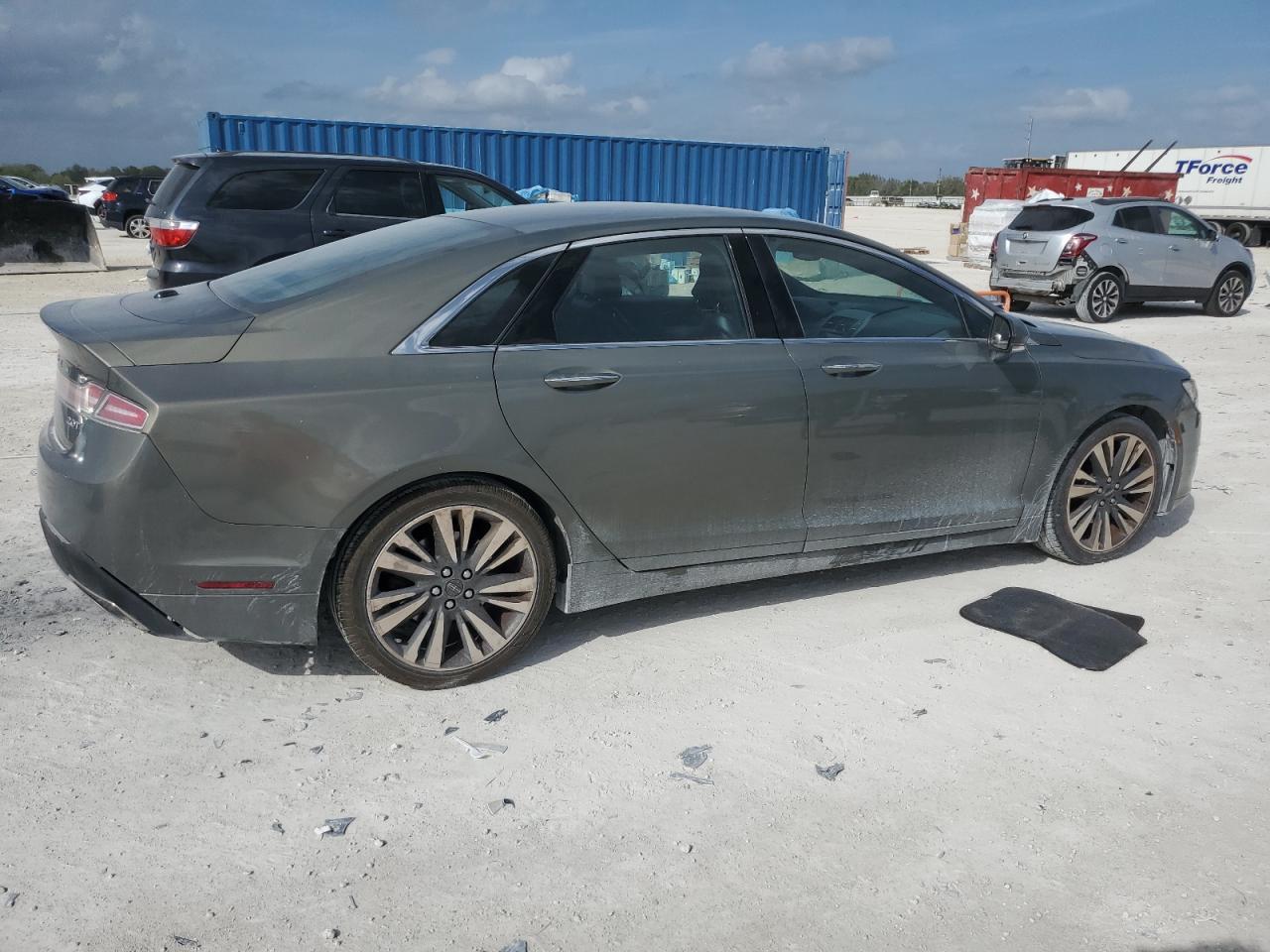 2017 Lincoln MKZ VIN 3LN6L5C97HR621798 Copart auction photo, rear end damage thumbnail 3