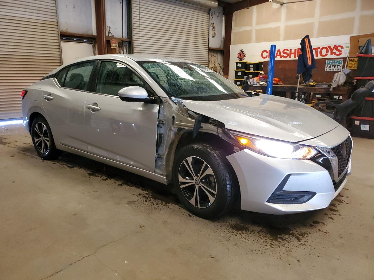 2022 Nissan Sentra VIN 3N1AB8CV7NY206887 Copart auction photo, front end damage thumbnail 4