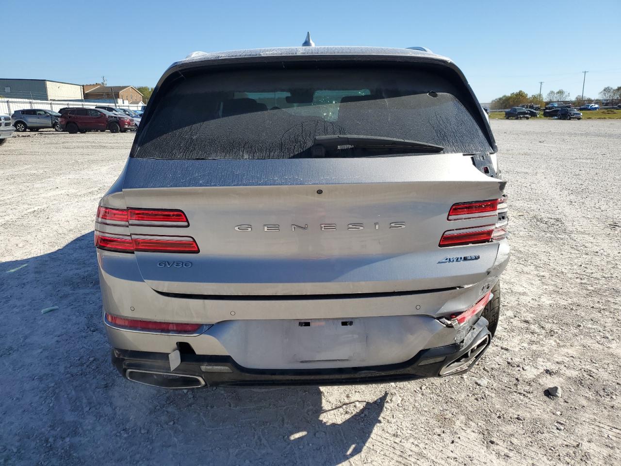 2021 Genesis Gv80 VIN KMUHCESCXMU059275 Copart auction photo, front end damage thumbnail 6