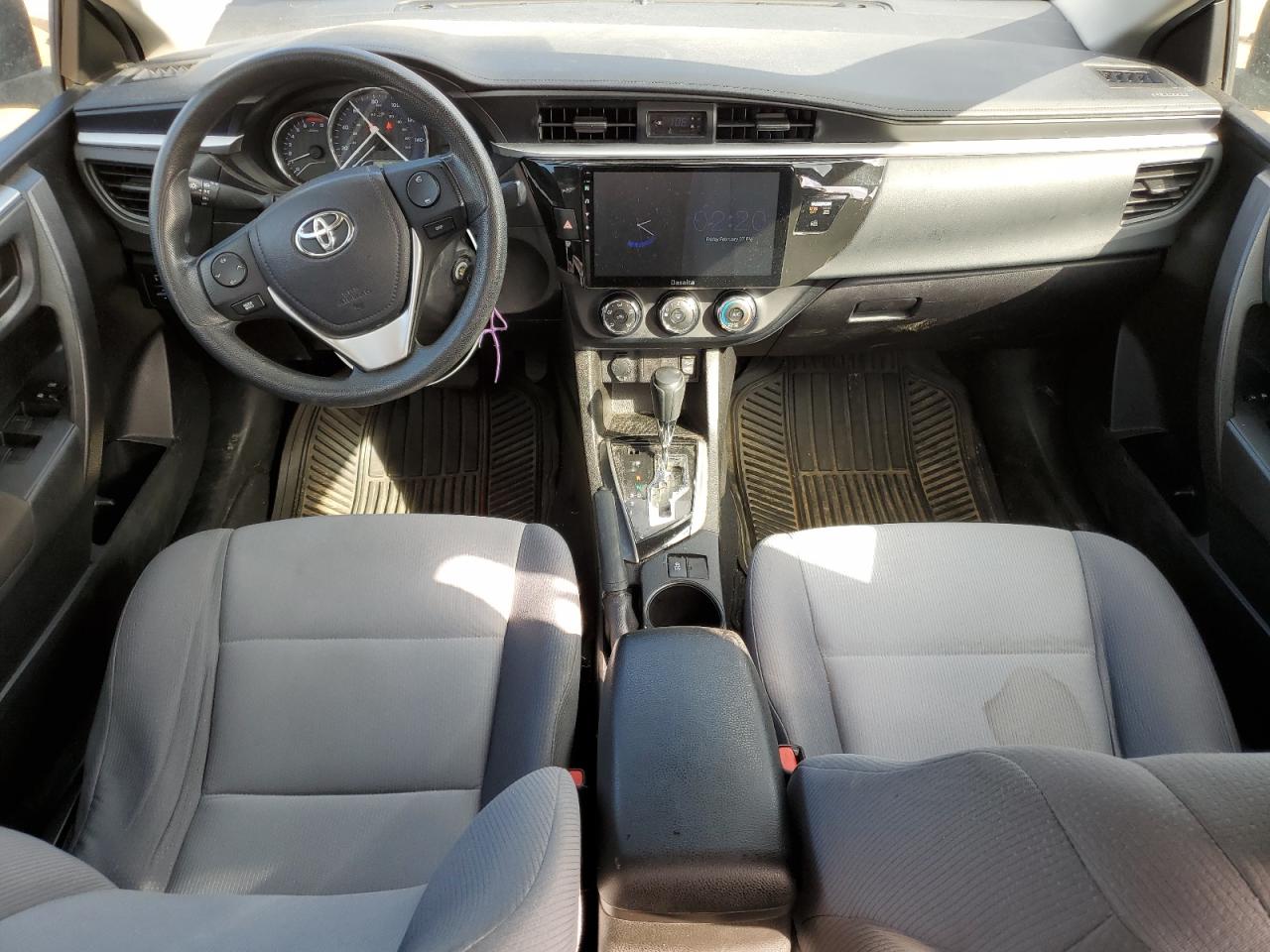 2015 Toyota Corolla VIN 5YFBURHE0FP258065 Copart auction photo, rear end / minor dent/scratches damage thumbnail 8