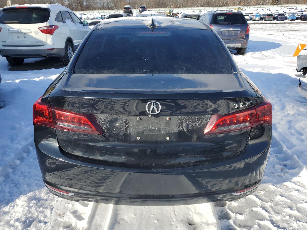 2015 Acura TLX VIN 19UUB2F34FA005215 Copart auction photo, front end damage thumbnail 6