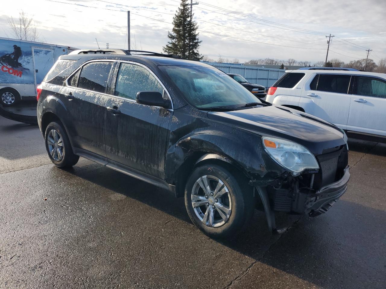 2010 Chevrolet Equinox VIN 2CNFLEEWXA6377029 Copart auction photo, front end / undercarriage damage thumbnail 4