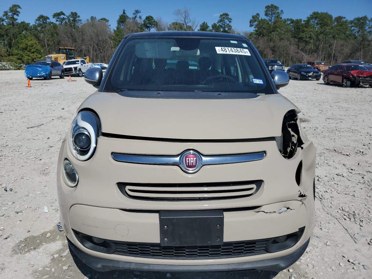 2015 Fiat 500 VIN ZFBCFACH3FZ031012 Copart auction photo, front end / minor dent/scratches damage thumbnail 5
