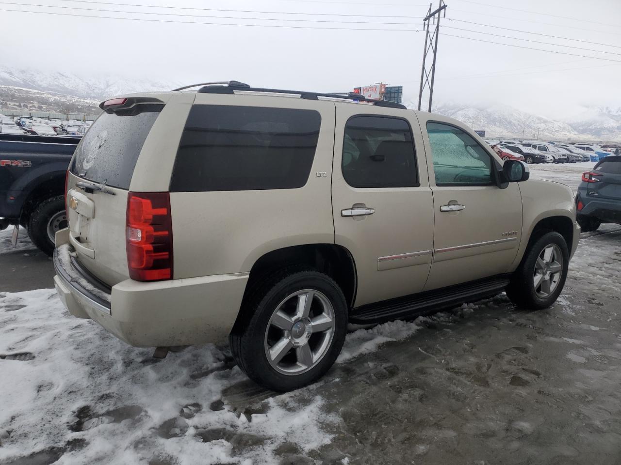 2013 Chevrolet Tahoe VIN 1GNSKCE07DR110758 Copart auction photo, side damage thumbnail 3