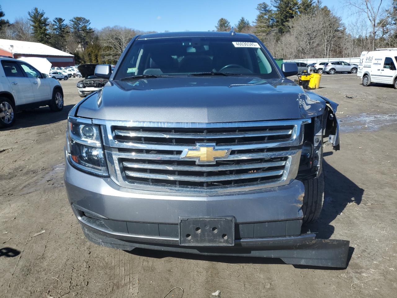 2020 Chevrolet Tahoe VIN 1GNSKAEC3LR112438 Copart auction photo, front end / rear end damage thumbnail 5