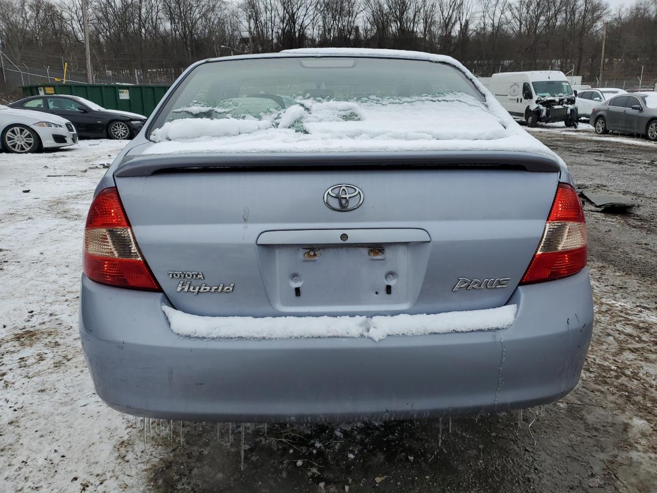 2002 Toyota Prius VIN JT2BK18U520068919 Copart auction photo, front end / side damage thumbnail 6