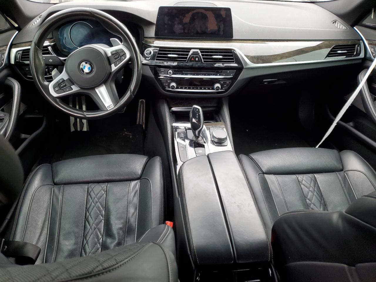 2018 BMW 5er VIN WBAJE5C57JWA97898 Copart auction photo, all over damage thumbnail 8