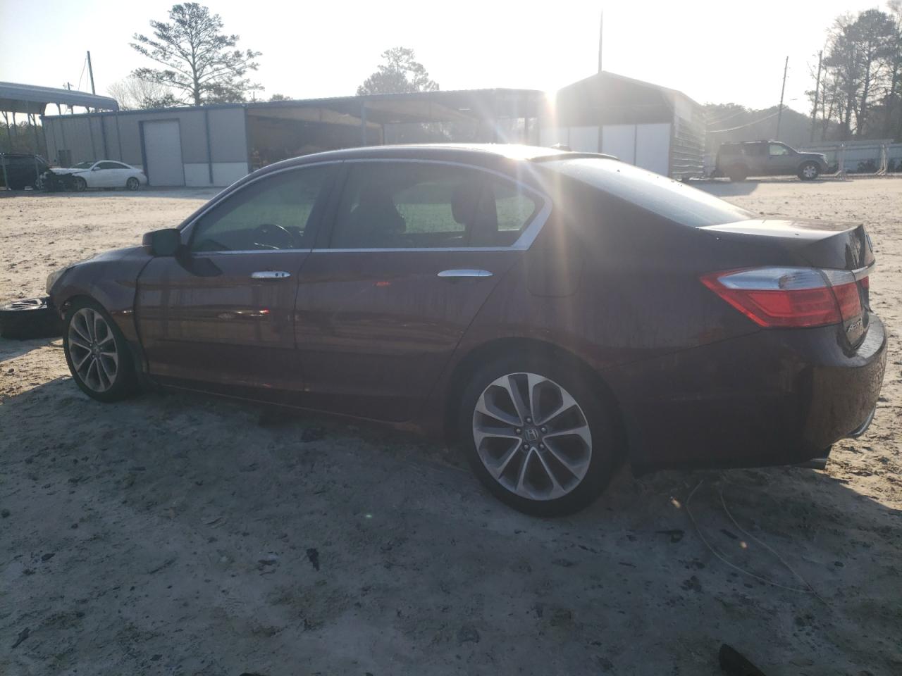 2015 Honda Accord VIN 1HGCR3F88FA022737 Copart auction photo, all over damage thumbnail 2