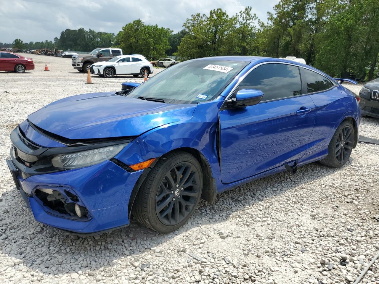 2020 Honda Civic VIN 2HGFC3A56LH752235