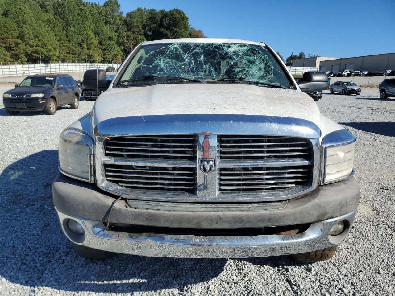 2007 Dodge RAM VIN 1D7KS28C17J526791 Copart auction photo, top/roof damage thumbnail 5