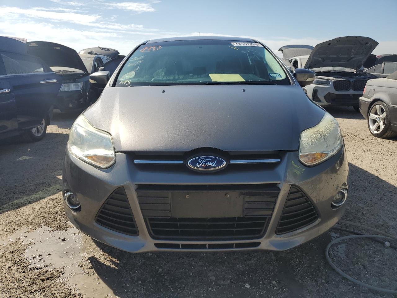 2014 Ford Focus VIN 1FADP3K27EL422422 Copart auction photo, water/flood / rear end damage thumbnail 5