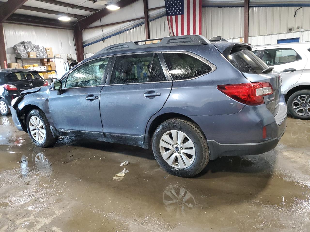 2017 Subaru Outback VIN 4S4BSADCXH3388163 Copart auction photo, front end damage thumbnail 2