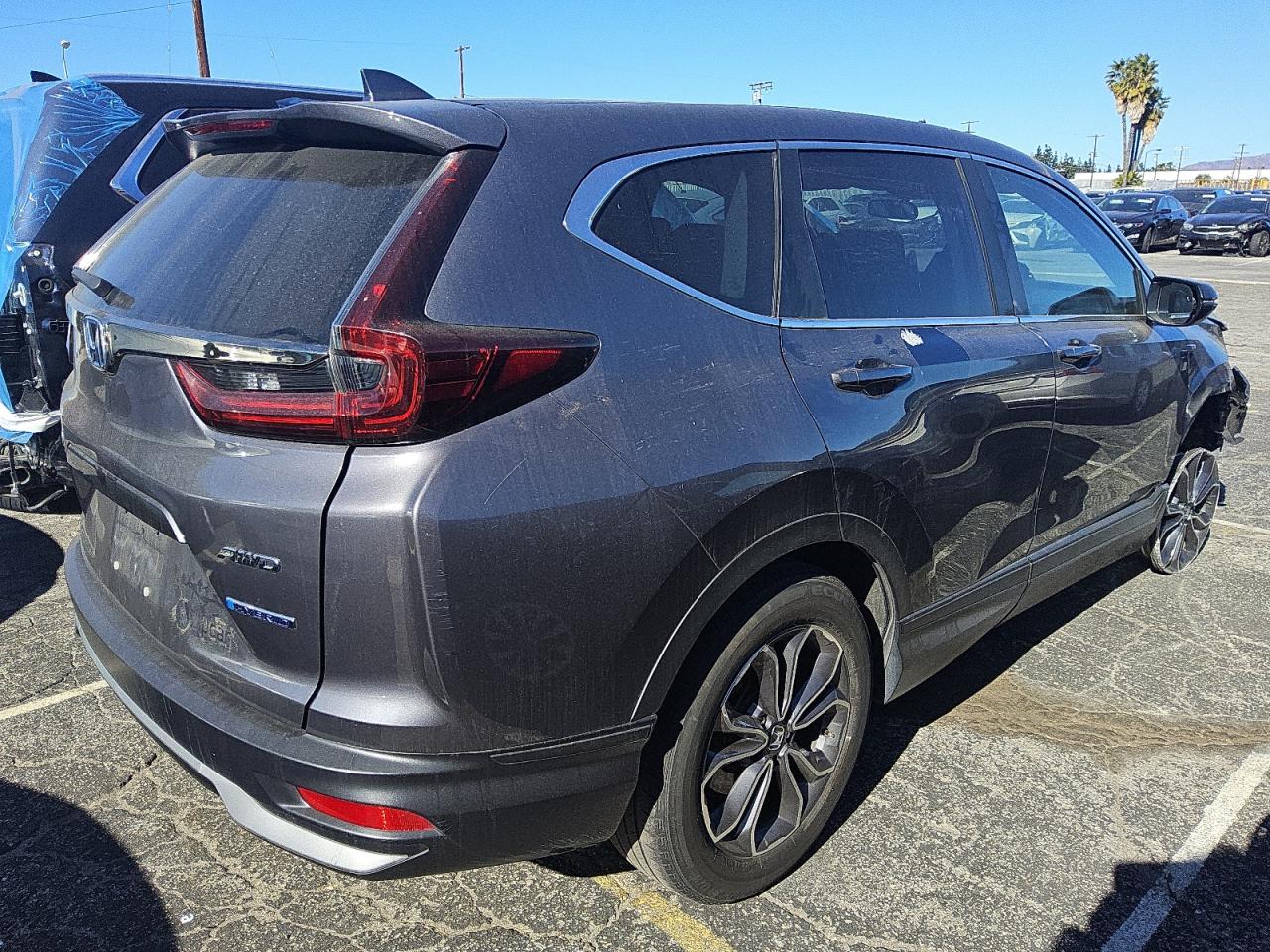2022 Honda CR-V VIN 5J6RT6H51NL023627 Copart auction photo, front end / undercarriage damage thumbnail 3