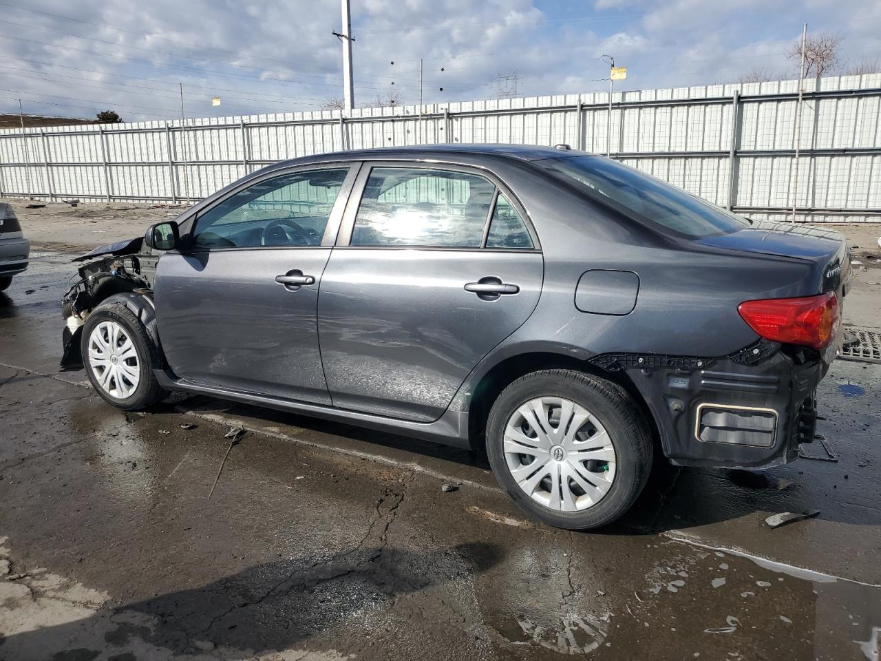 2009 Toyota Corolla VIN 1NXBU40E99Z069691 Copart auction photo, front end / rear end damage thumbnail 2