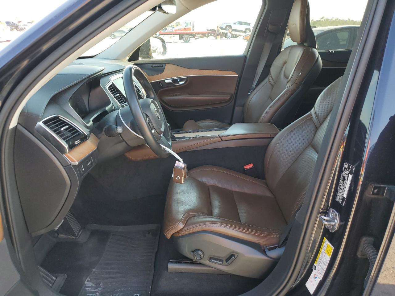 2019 Volvo XC90 VIN YV4A22PL2K1477744 Copart auction photo, side damage thumbnail 7