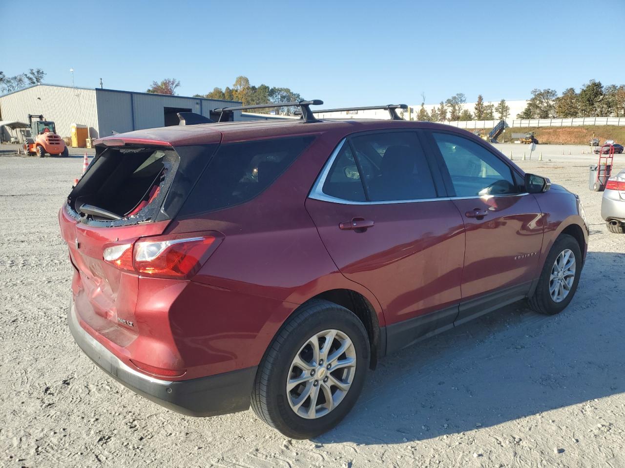2018 Chevrolet Equinox VIN 2GNAXSEV0J6306583 Copart auction photo, rear end damage thumbnail 3