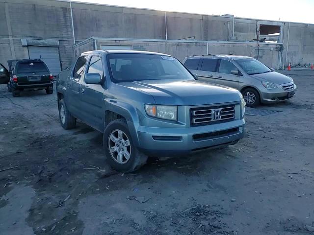 2006 Honda Ridgeline VIN 2HJYK16476H552723 Copart auction photo, burn / front end damage thumbnail 10