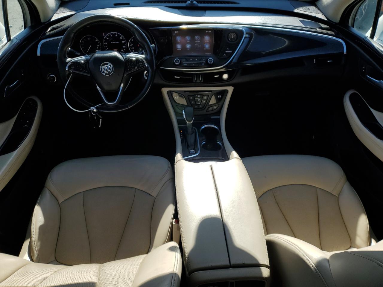 2016 Buick Envision VIN LRBFXESX7GD187431 Copart auction photo, front end / all over damage thumbnail 8