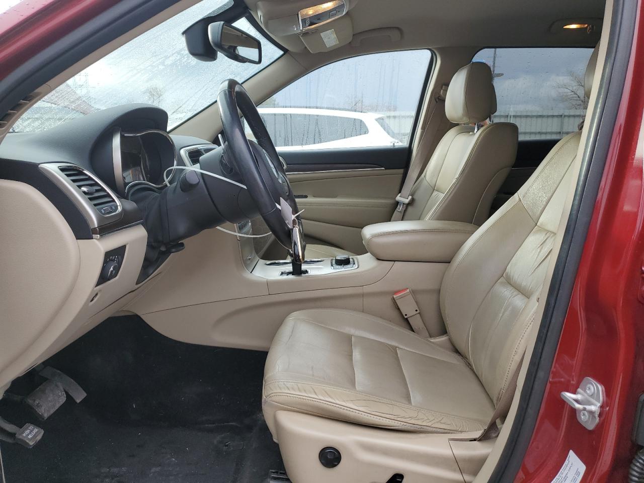 2015 Jeep Grand Cherokee VIN 1C4RJFBG9FC134465 Copart auction photo, front end / side damage thumbnail 7