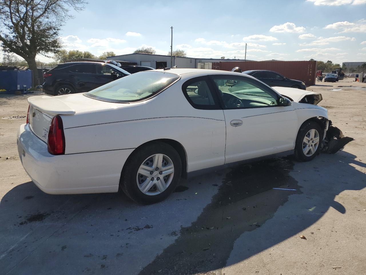 2006 Chevrolet Monte Carlo VIN 2G1WJ15K569308893 Copart auction photo, front end / side damage thumbnail 3