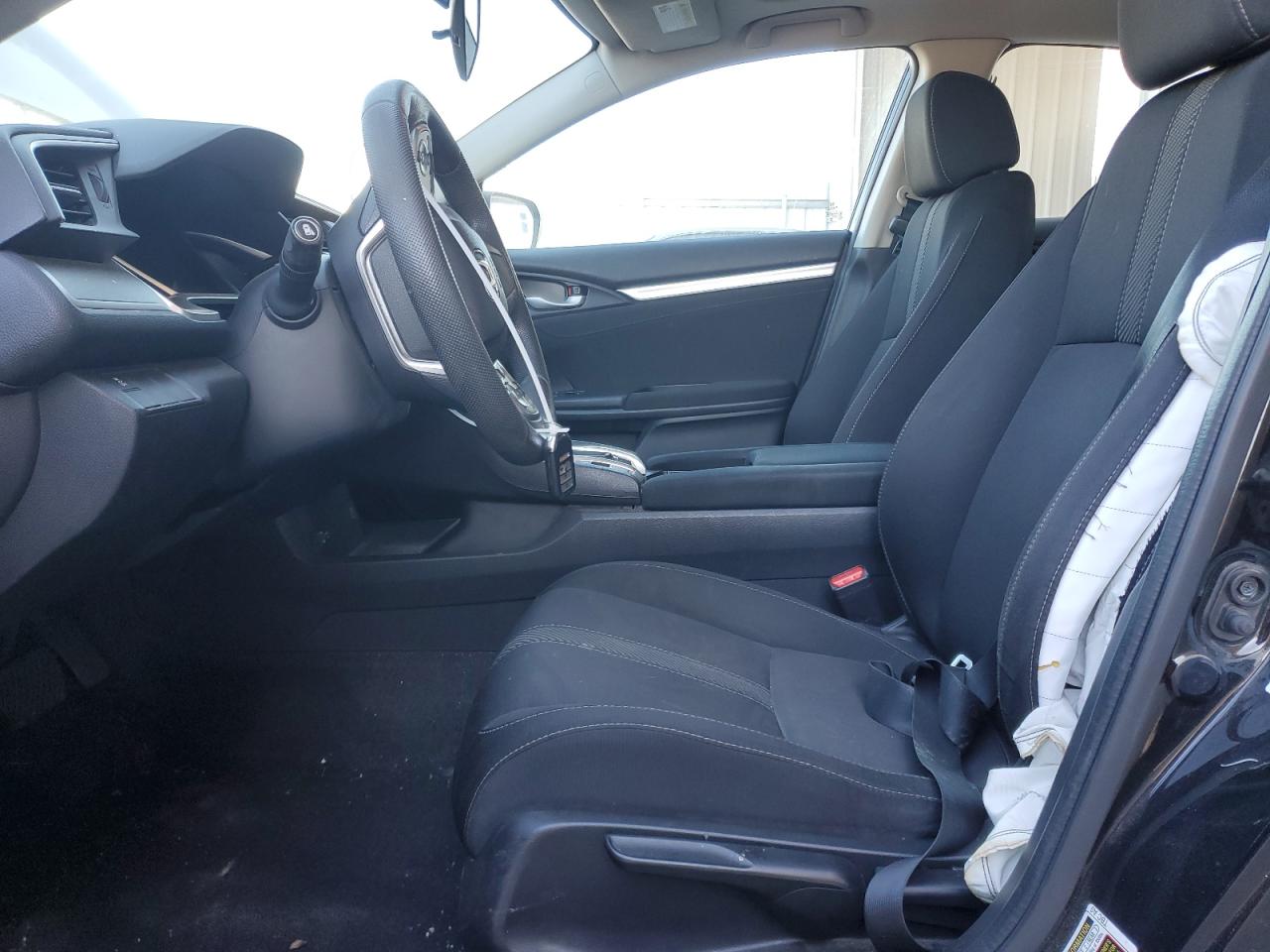 2017 Honda Civic VIN 19XFC1F33HE033389 Copart auction photo, undercarriage / front end damage thumbnail 7