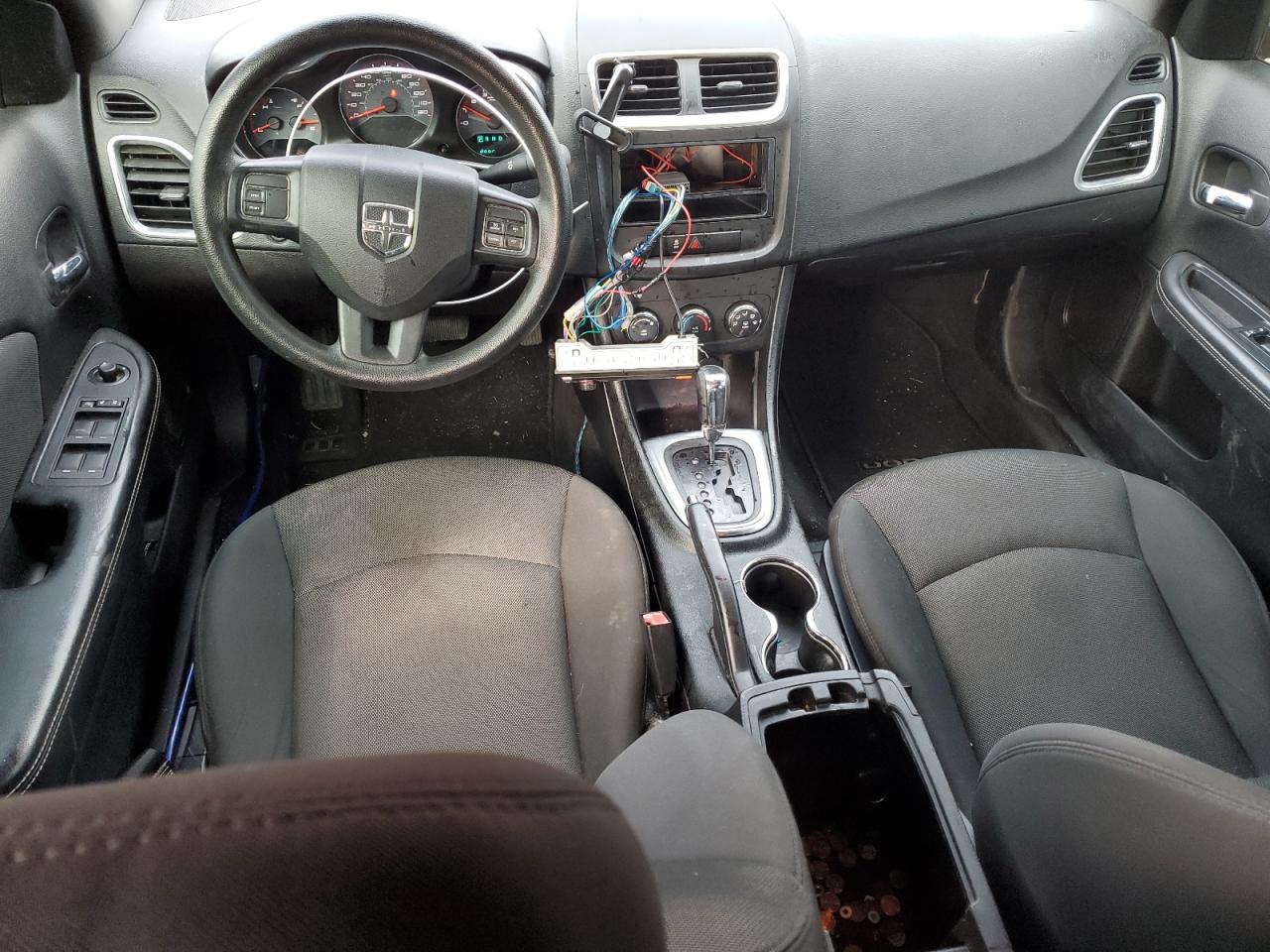 2013 Dodge Avenger VIN 1C3CDZAB0DN757242 Copart auction photo, front end damage thumbnail 8