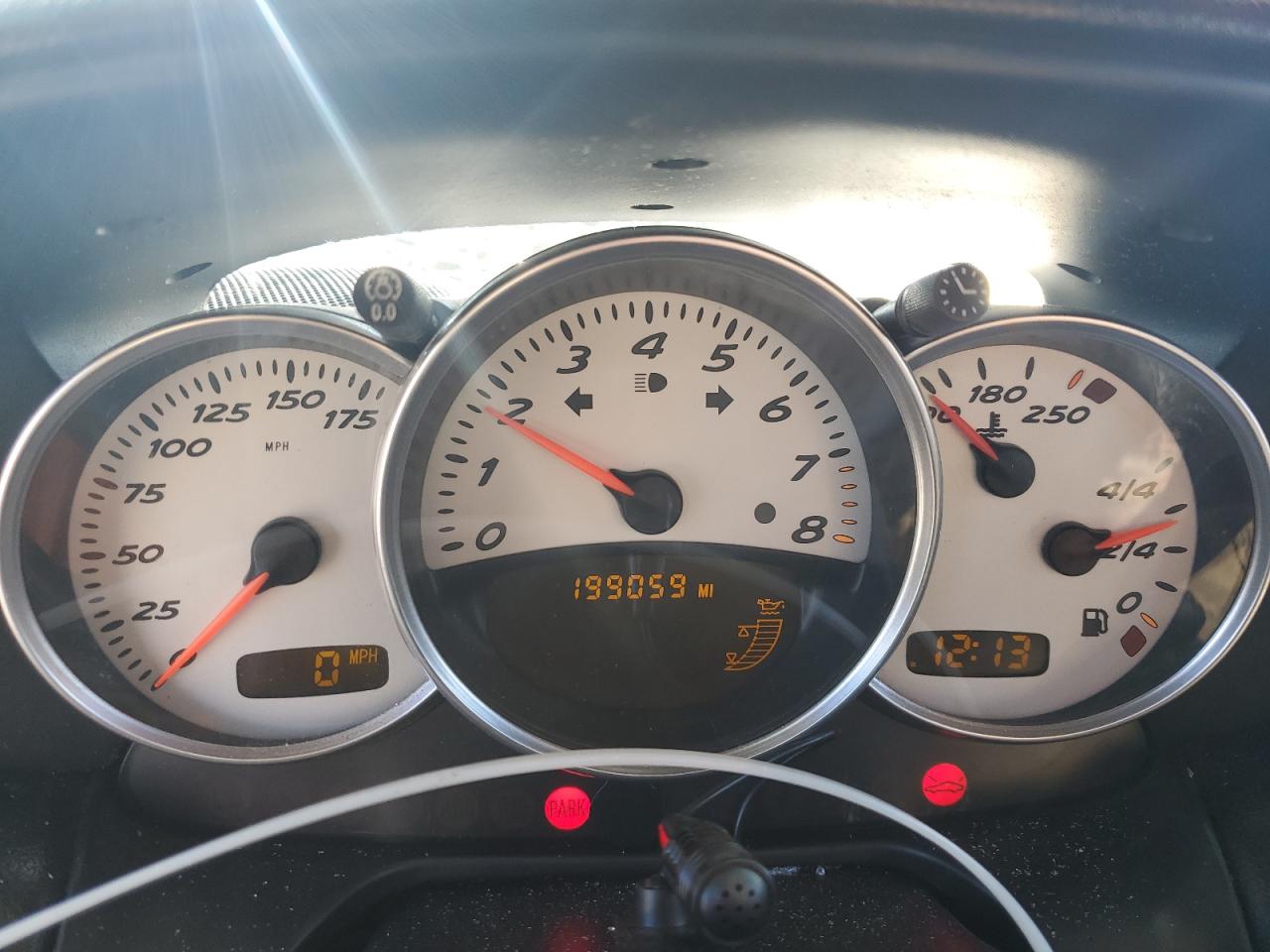 2001 Porsche Boxster VIN WP0CB29811U663535 Copart auction photo, all over / undercarriage damage thumbnail 9