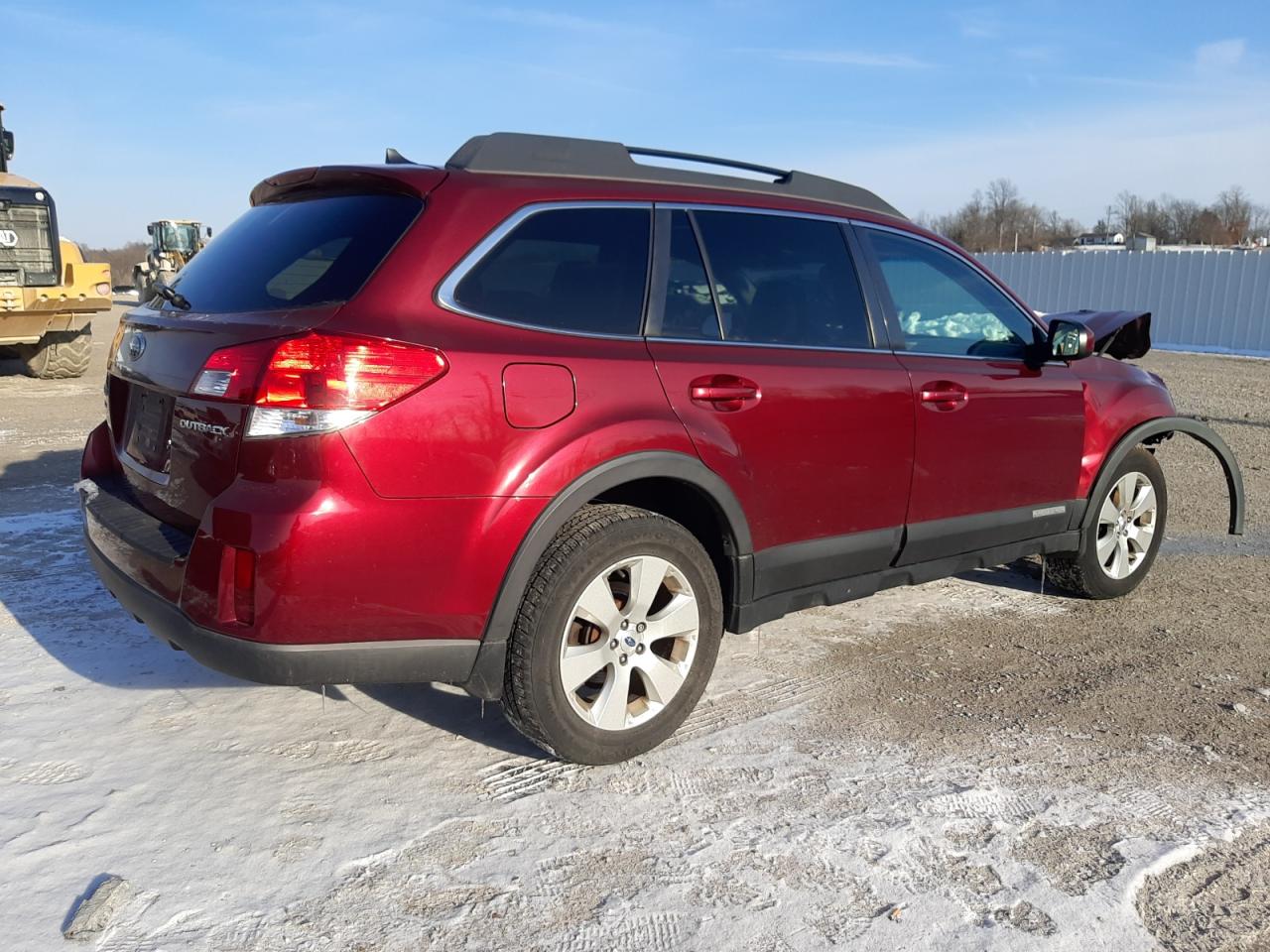 2012 Subaru Outback VIN 4S4BRCKC8C3264671 Copart auction photo, front end damage thumbnail 3