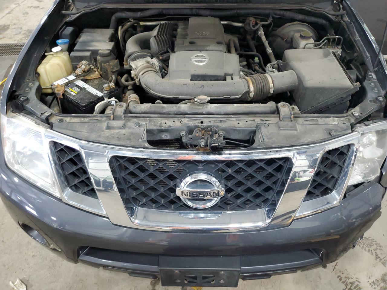 2012 Nissan Pathfinder VIN 5N1AR1NB4CC632329 Copart auction photo, front end damage thumbnail 13
