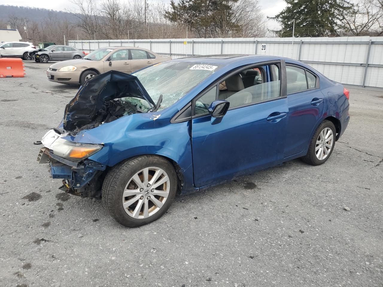 2012 Honda Civic VIN 2HGFB2F96CH534711