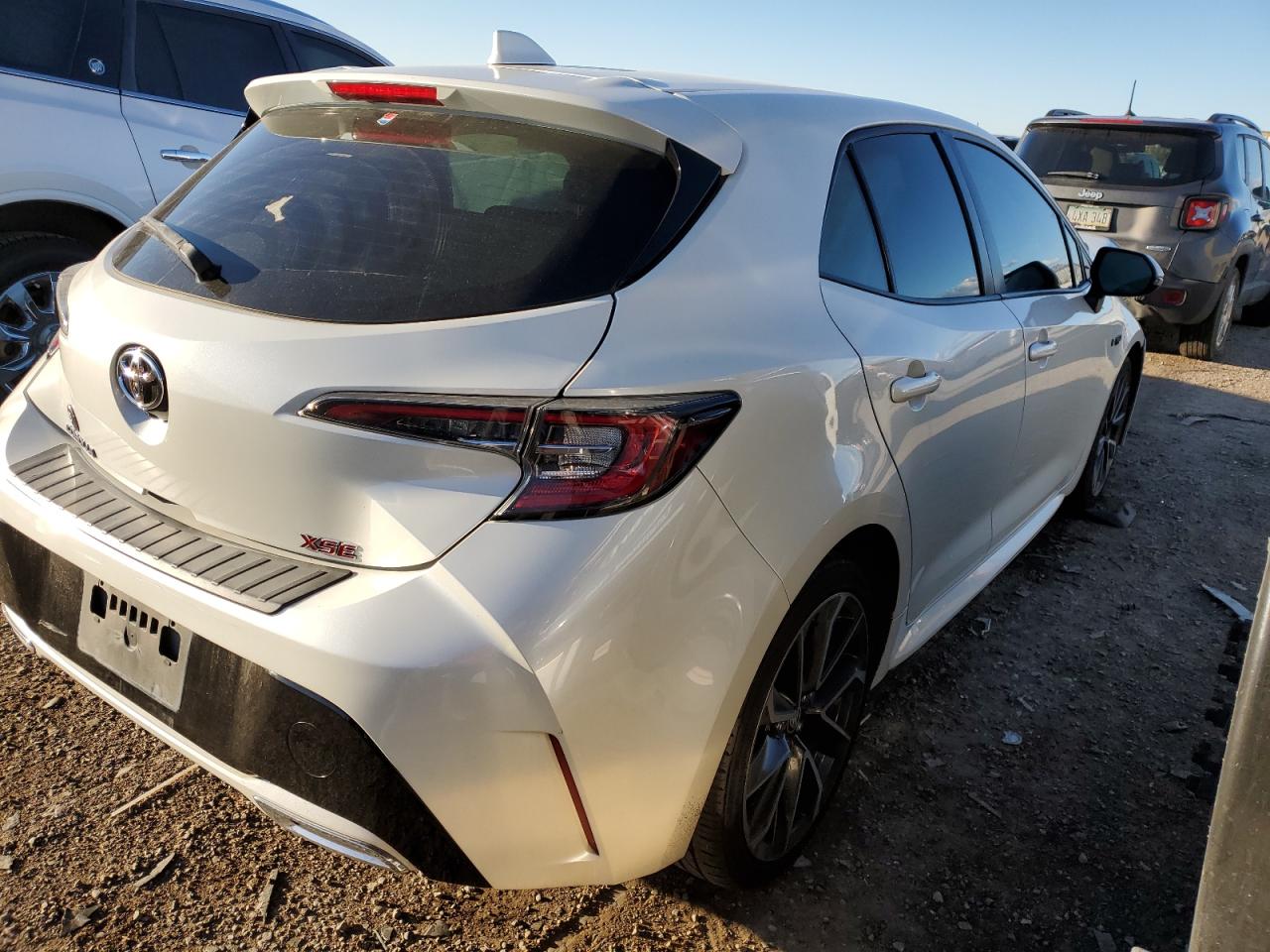 2019 Toyota Corolla VIN JTNK4RBE5K3044437 Copart auction photo, front end / mechanical damage thumbnail 3