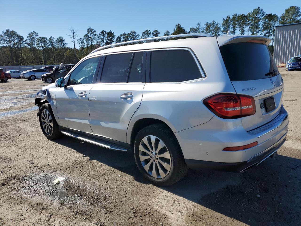 2017 Mercedes-Benz GLS-klasse VIN 4JGDF6EE5HA847279 Copart auction photo, front end damage thumbnail 2